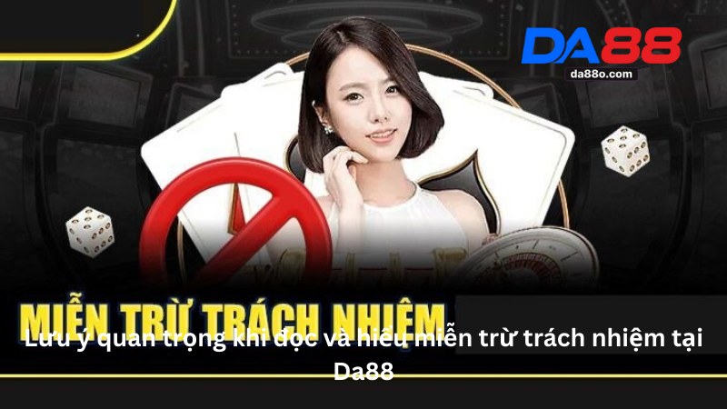 Miễn Trừ Trách Nhiệm